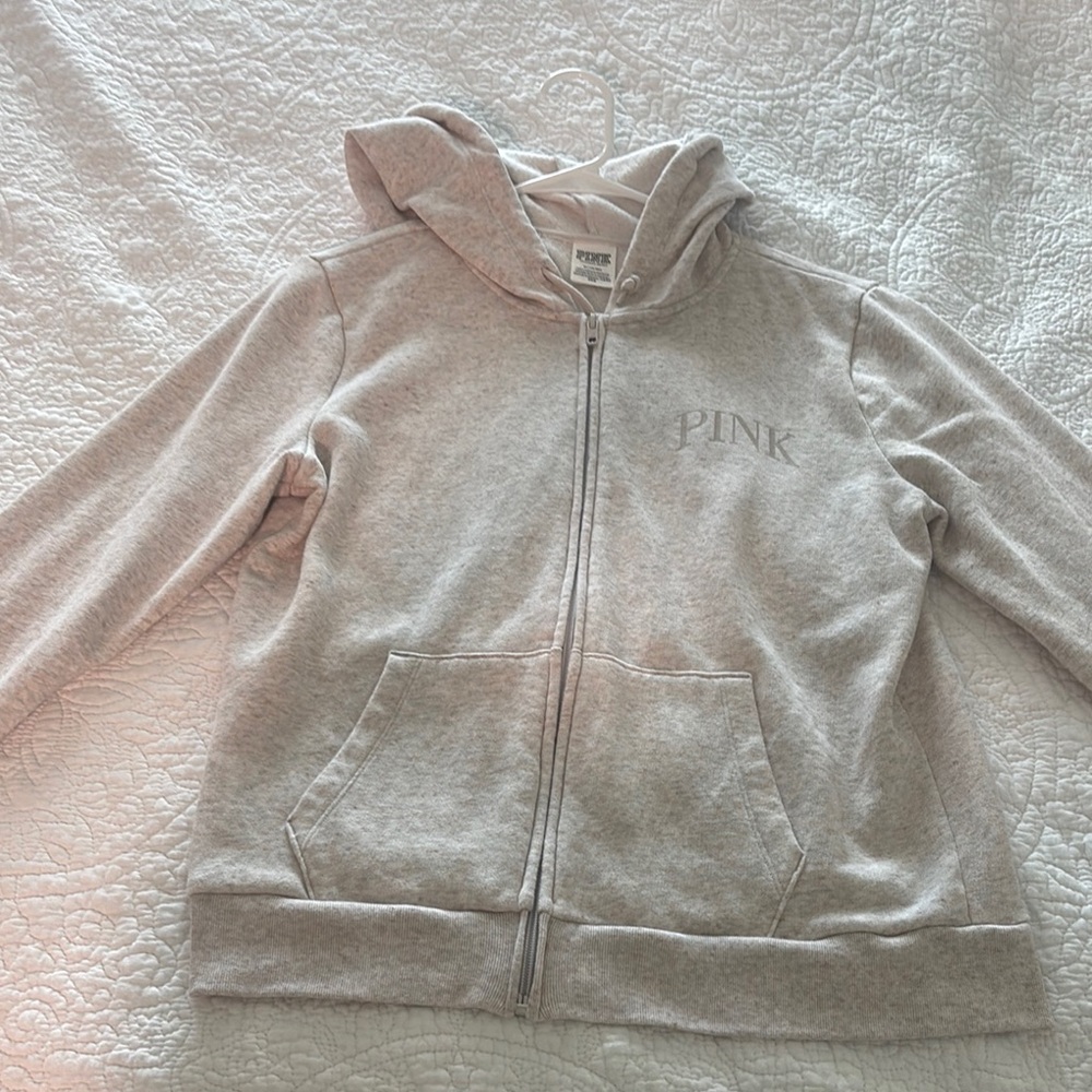 PINK Victoria's Secret Gray Sweatshirt Casual Comfort